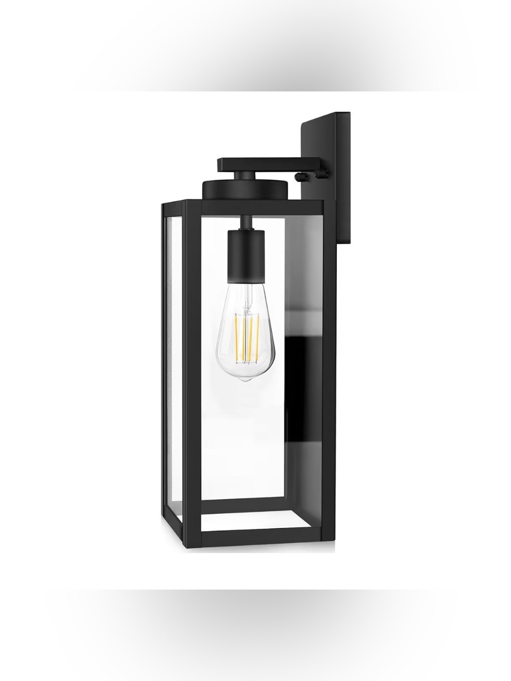 15” Large Outdoor Wall Light Fixture, Exterior Porch Sconce, Black
Waterproof, R